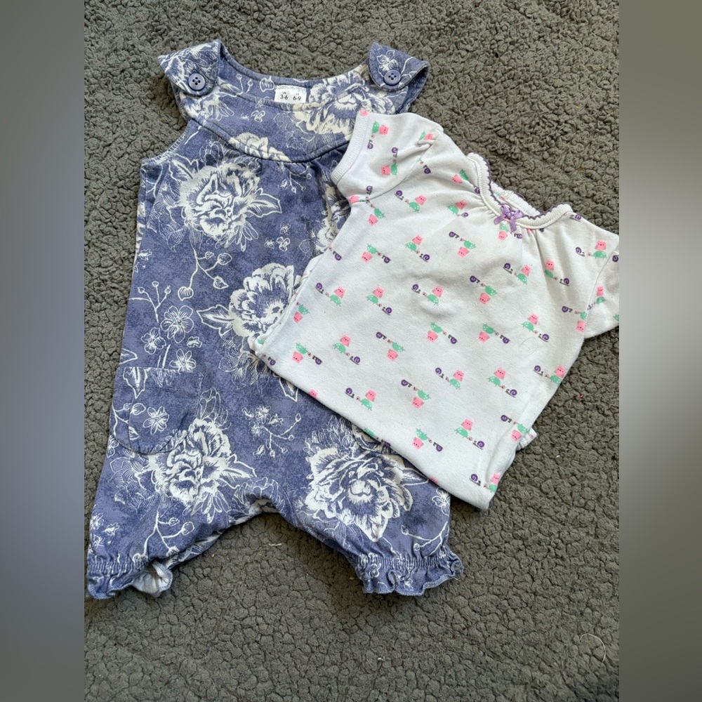 George Kids Bundle - Purple and White